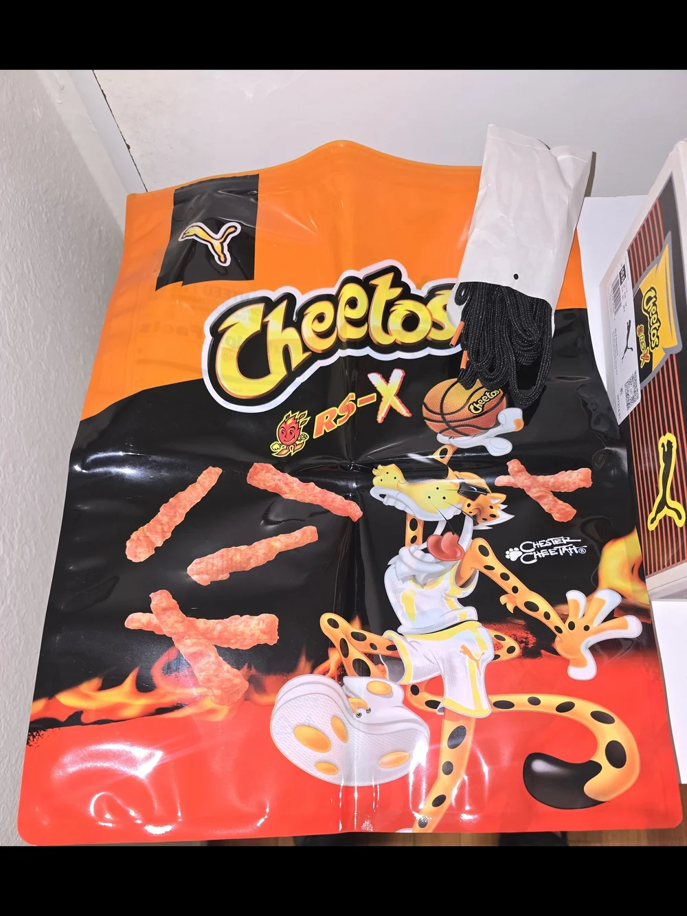 Puma RS-X Cheetos FH Sneakers Size 10.5